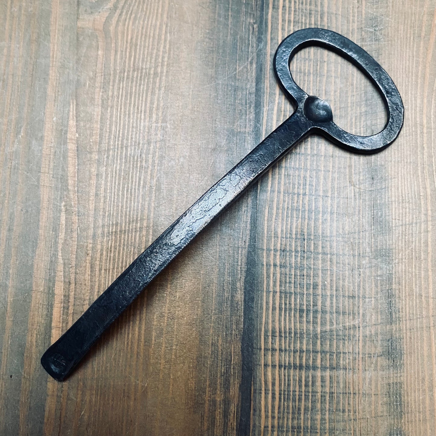 "Larch" - Hand Forged Iron Bottle Opener