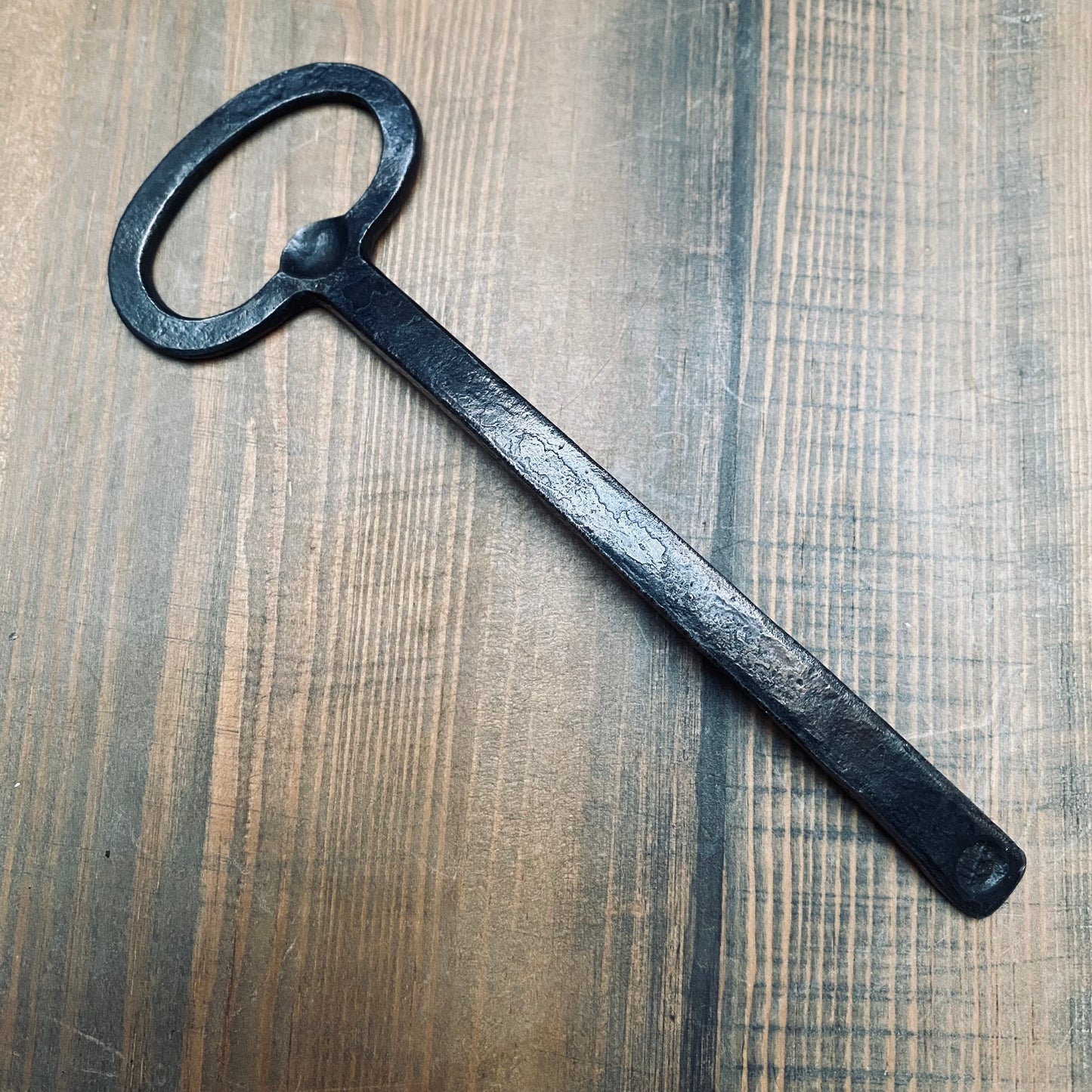 "Larch" - Hand Forged Iron Bottle Opener