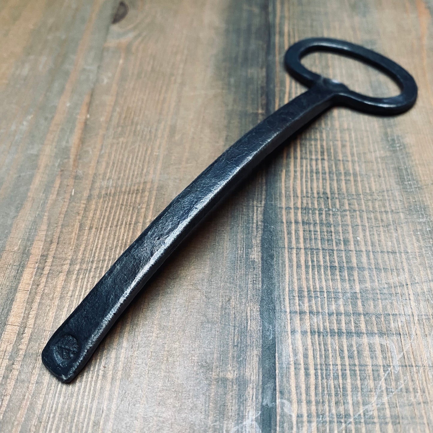 "Larch" - Hand Forged Iron Bottle Opener