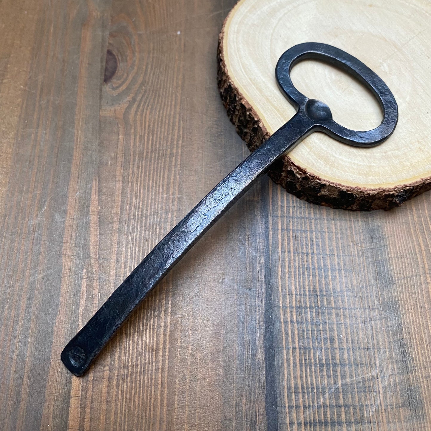 "Larch" - Hand Forged Iron Bottle Opener