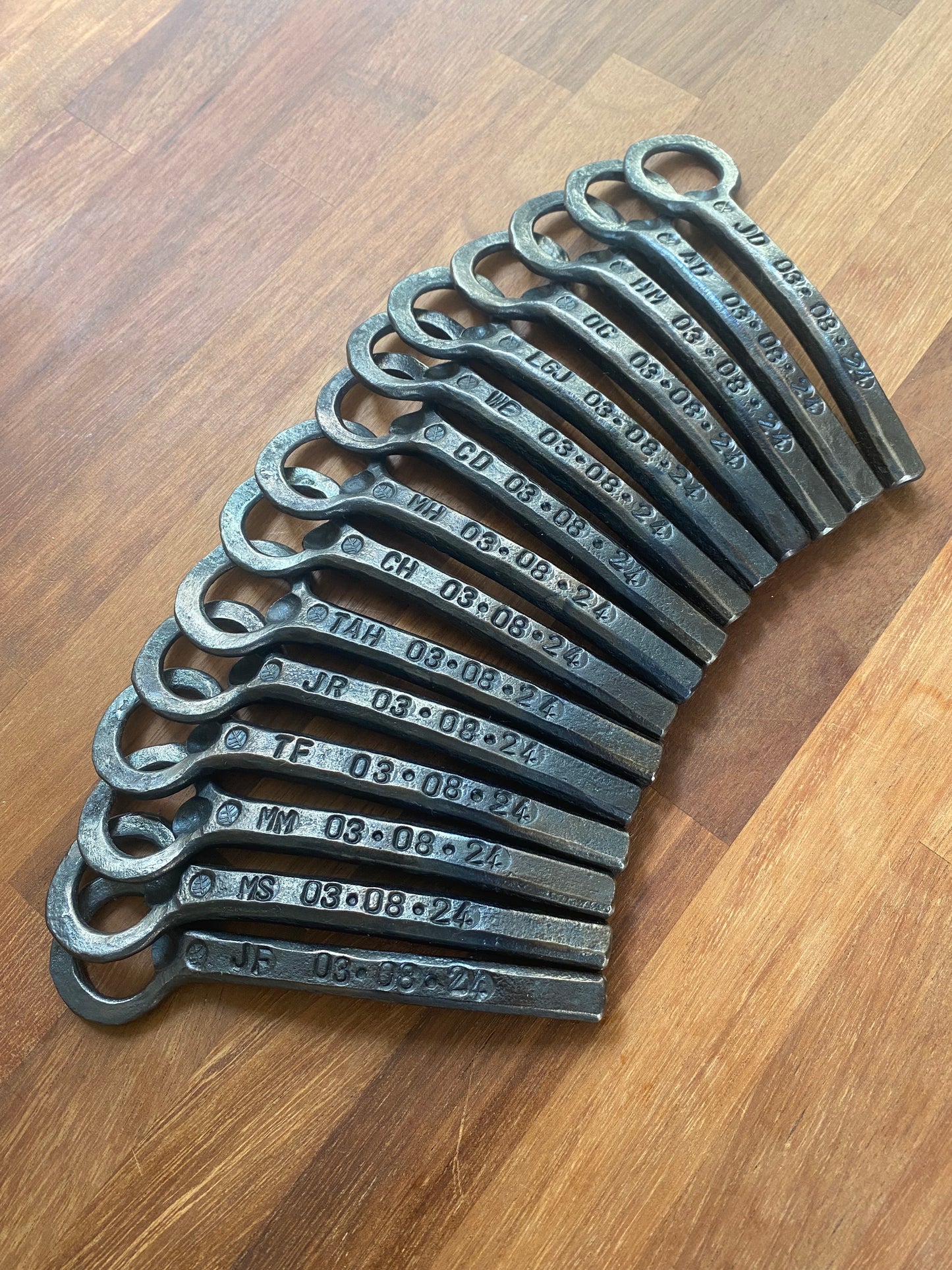 Hand Forged Bottle Opener (Groomsmen Bundle)