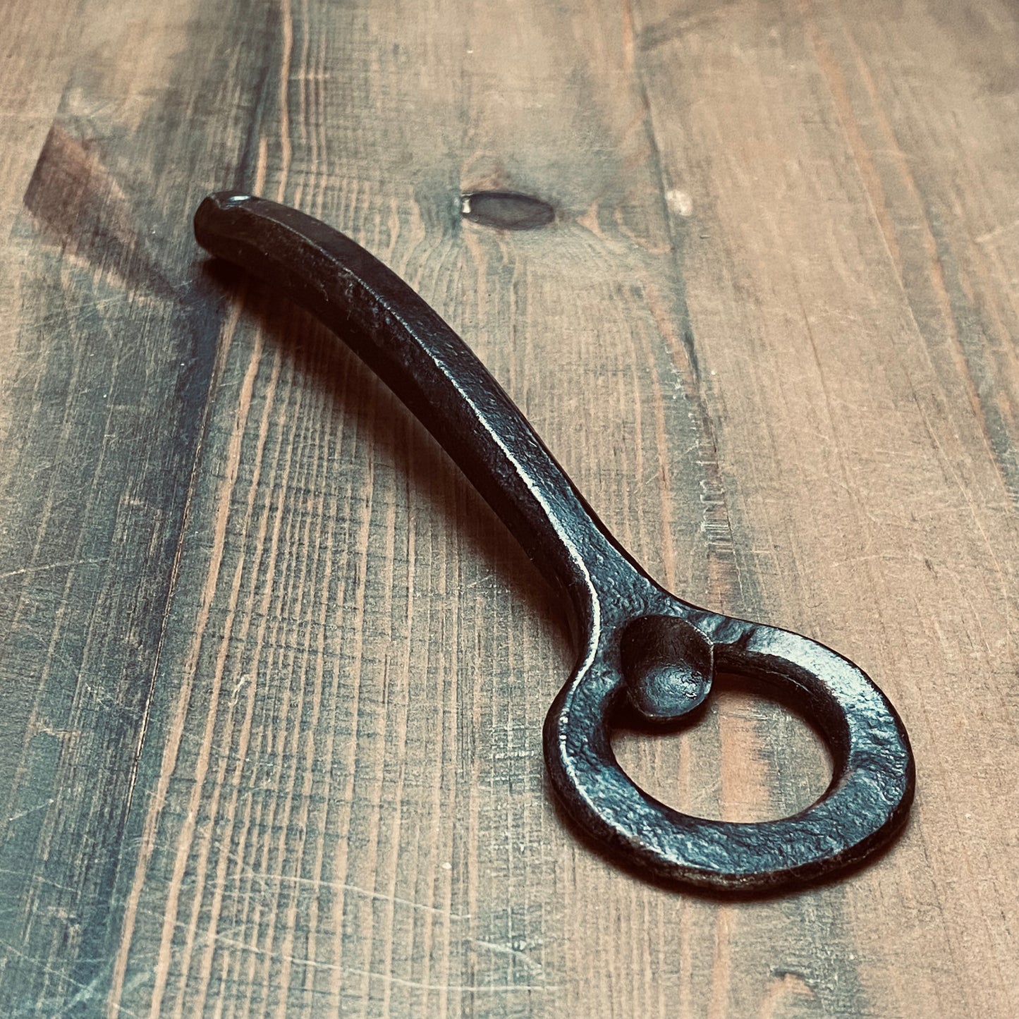 "Oak" - Hand Forged Iron Bottle Opener
