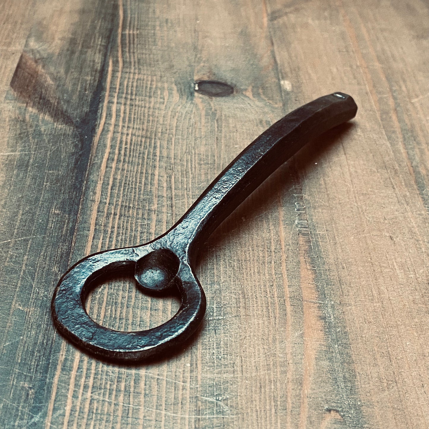 "Oak" - Hand Forged Iron Bottle Opener