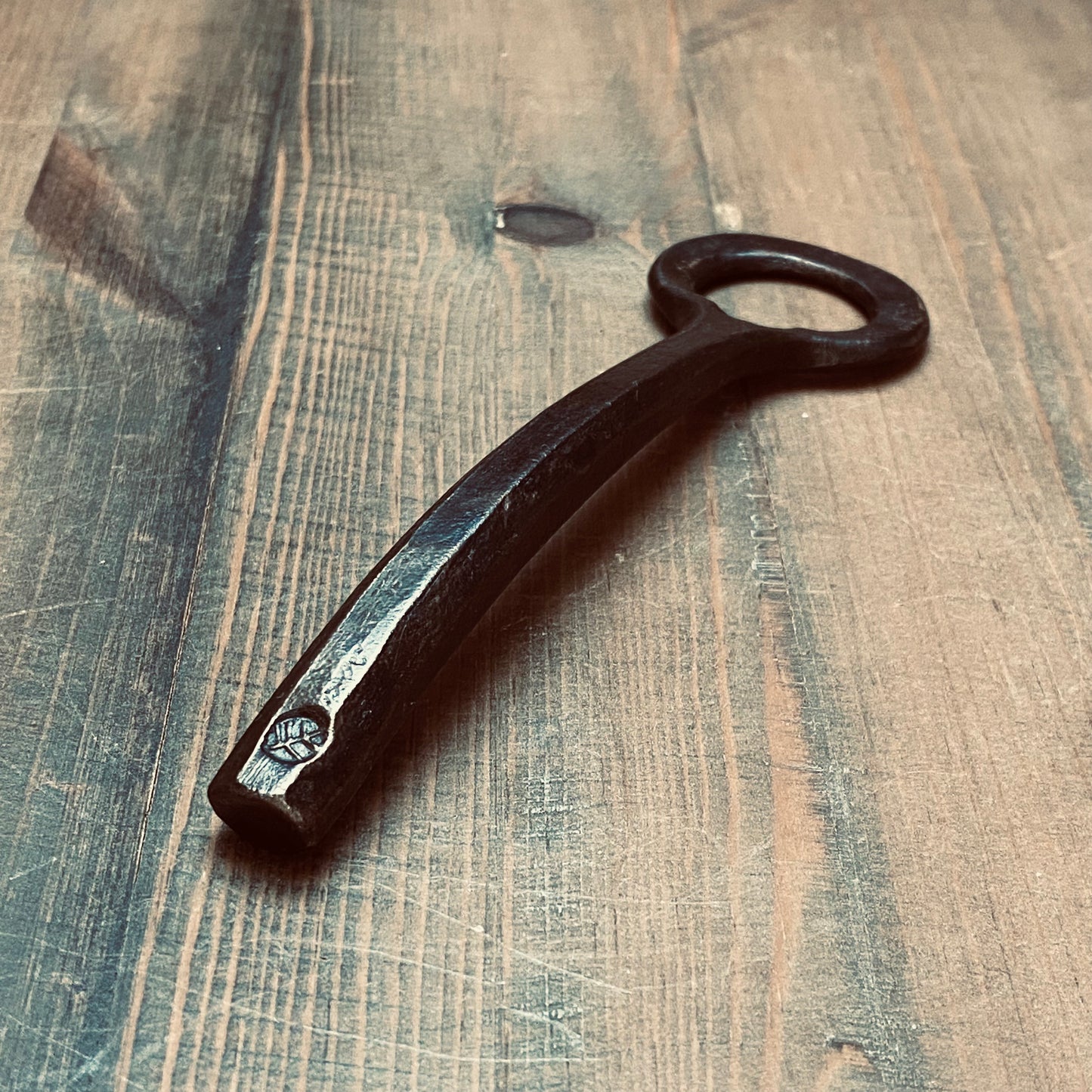 "Oak" - Hand Forged Iron Bottle Opener