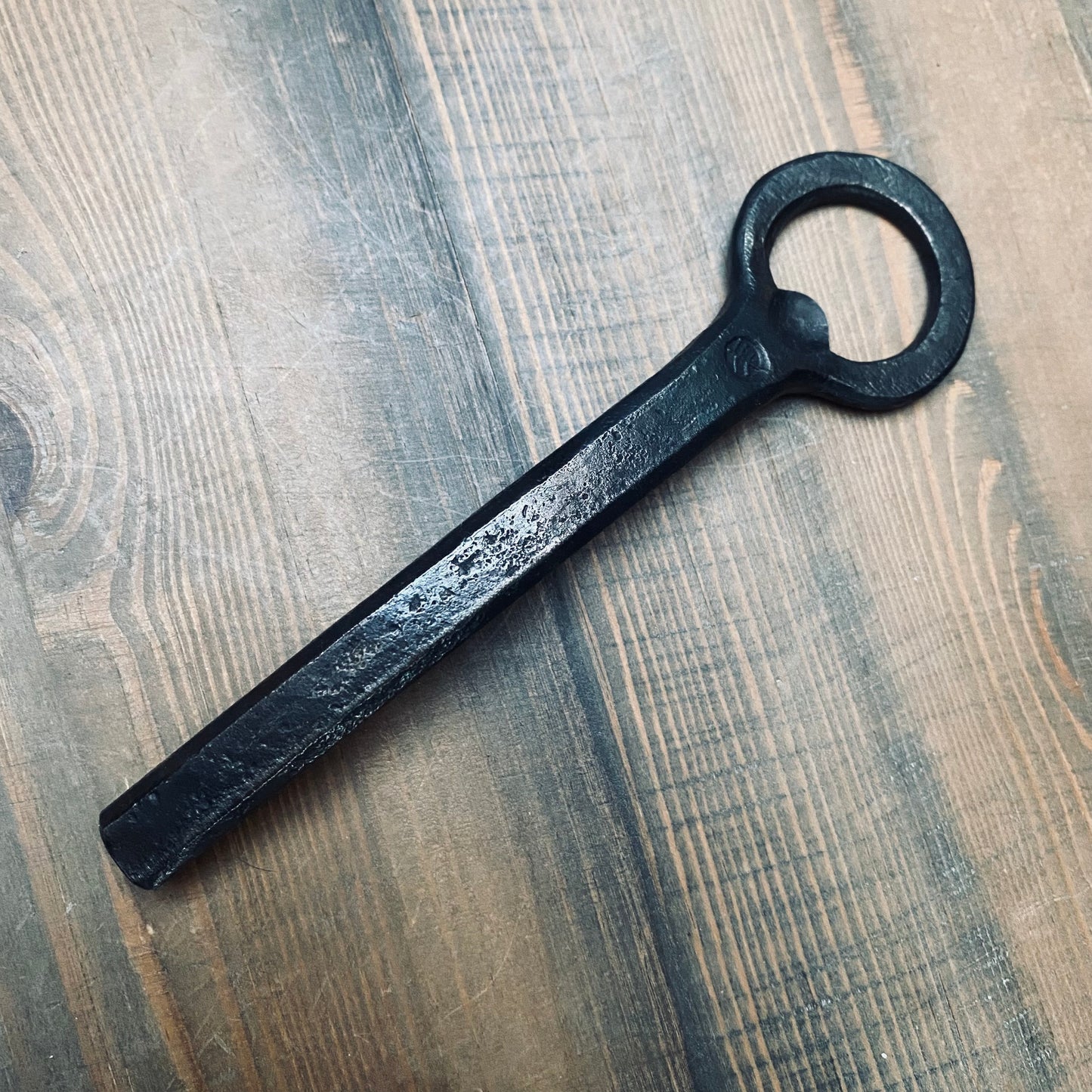 "Elder" - Hand Forged Iron Bottle Opener