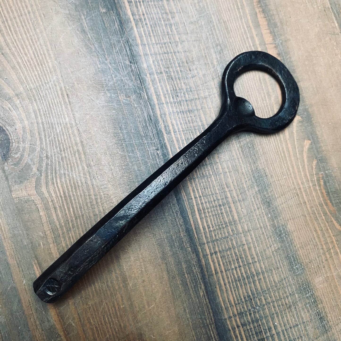 "Oak" - Hand Forged Iron Bottle Opener