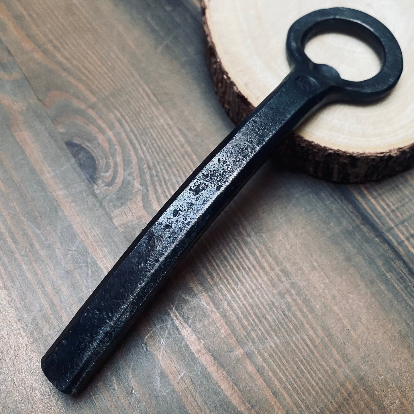 "Elder" - Hand Forged Iron Bottle Opener