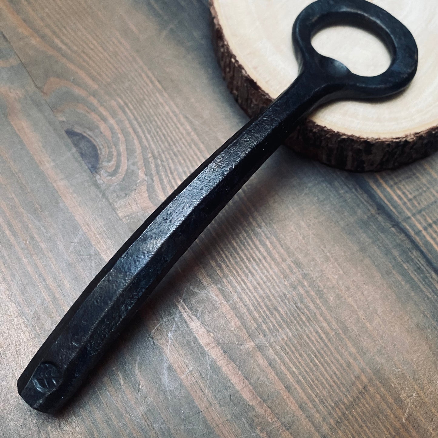 "Oak" - Hand Forged Iron Bottle Opener