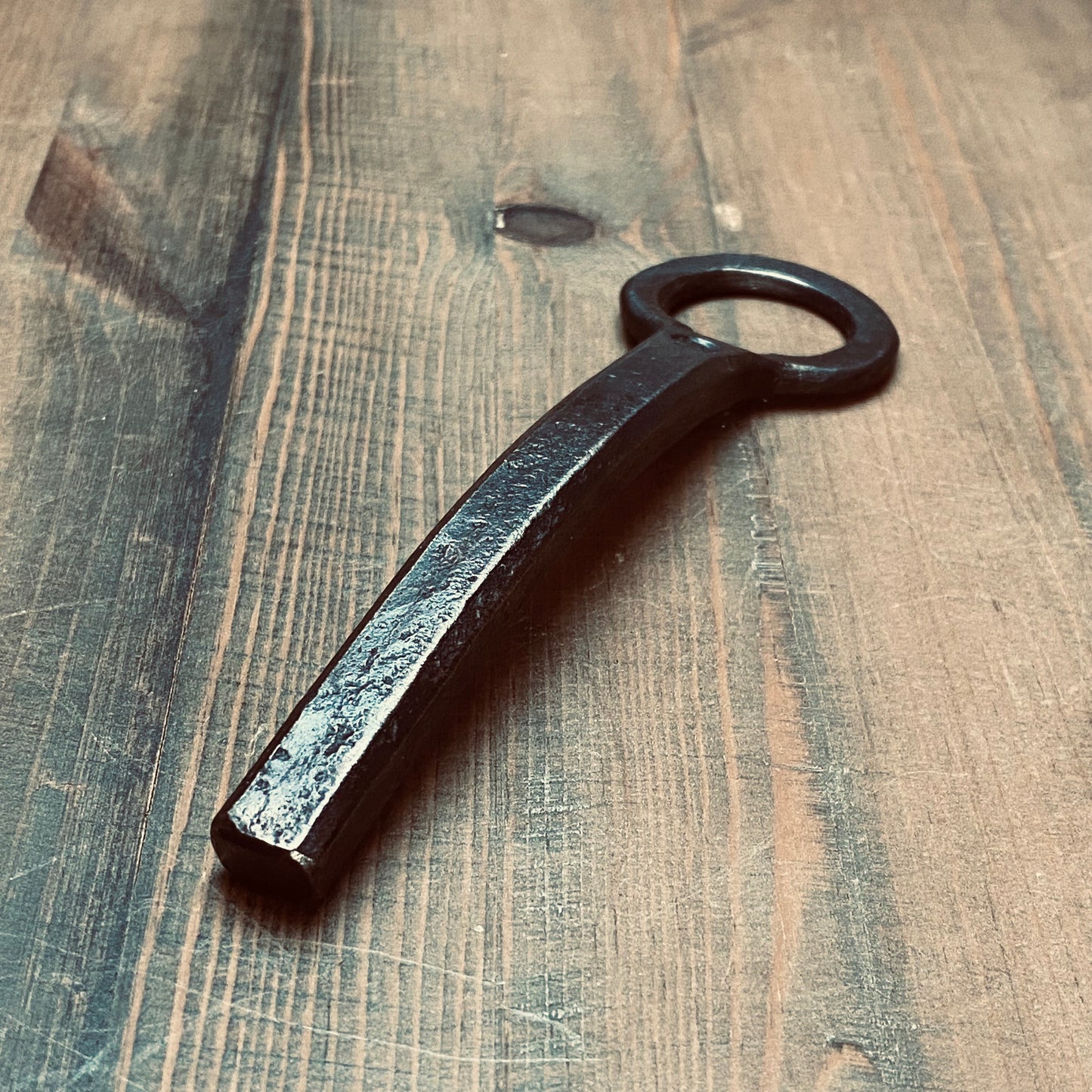 "Elder" - Hand Forged Iron Bottle Opener
