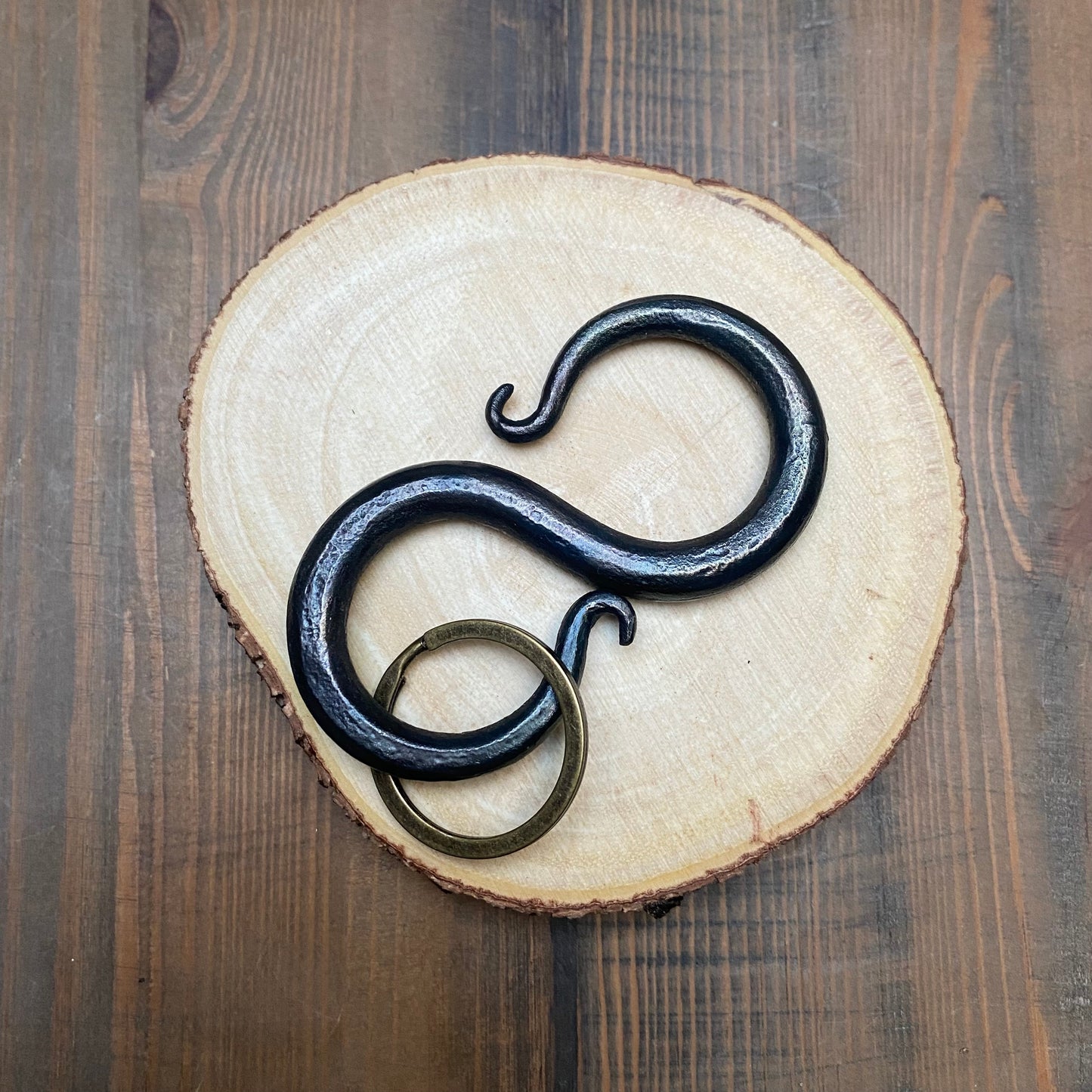 Iron Key Loop Keyring