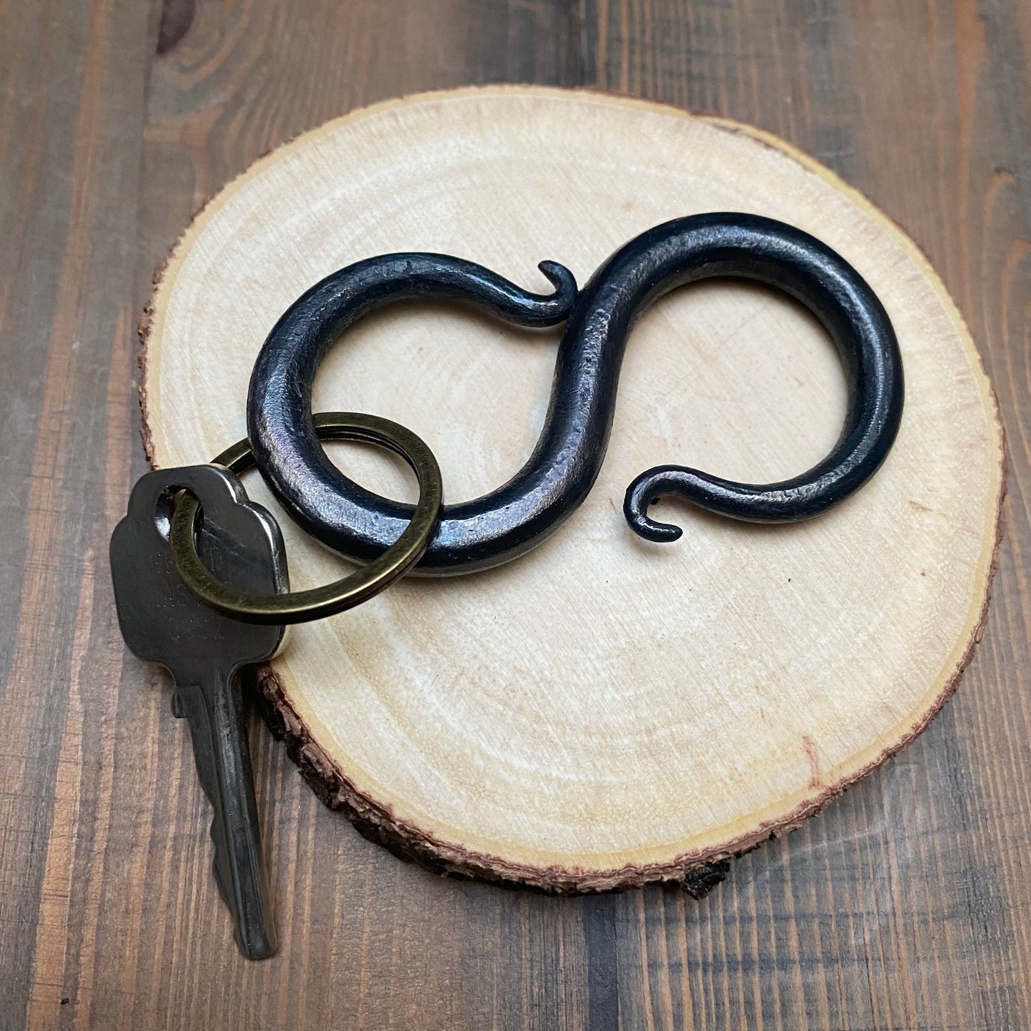 Iron Key Loop Keyring