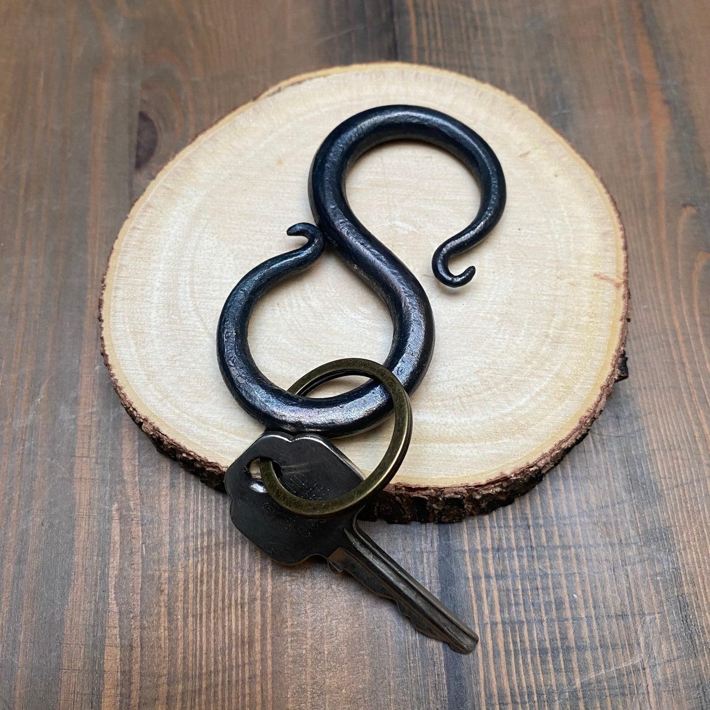 Iron Key Loop Keyring