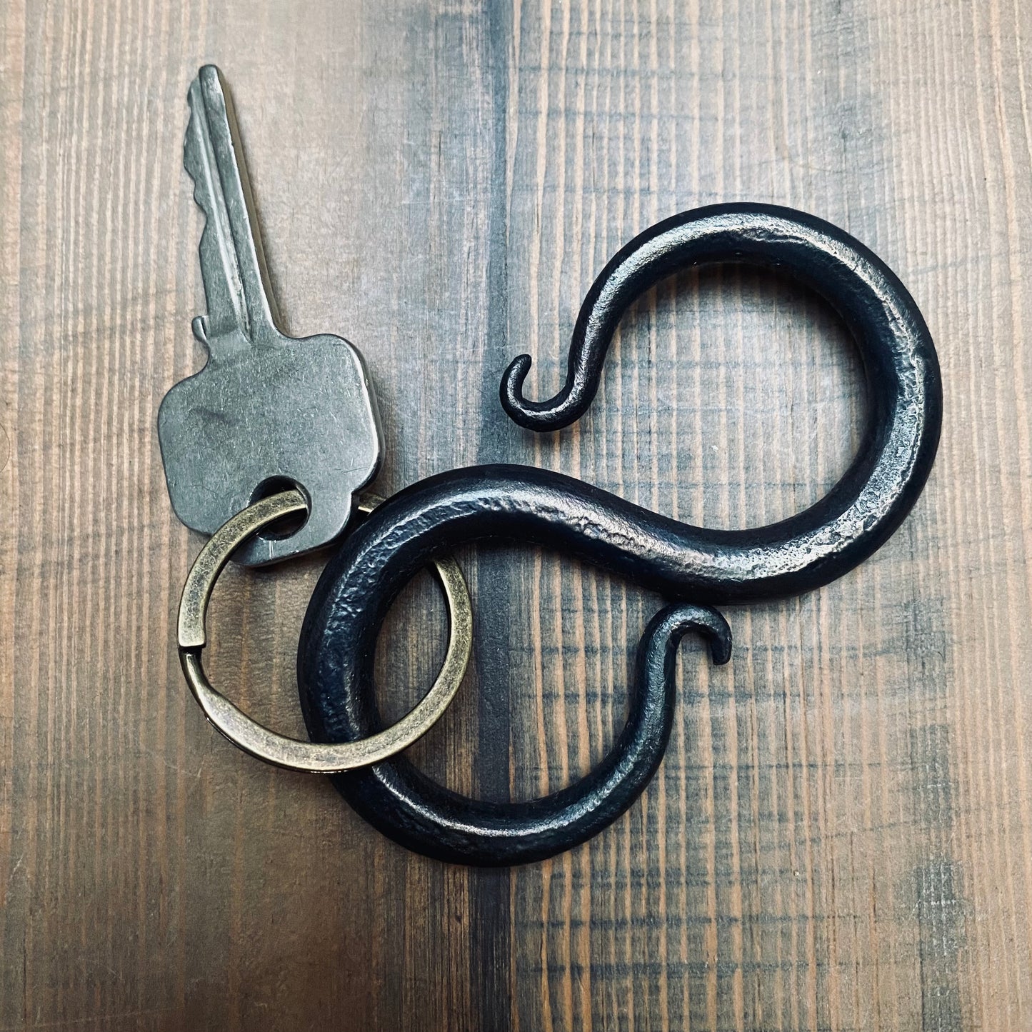 Iron Key Loop Keyring