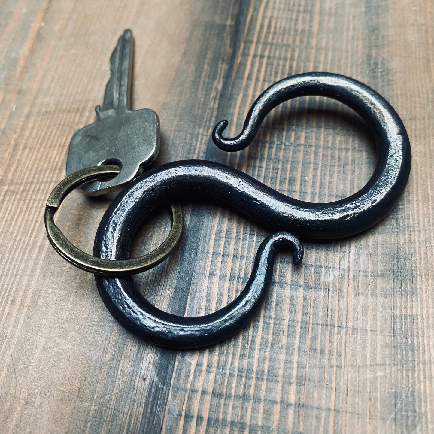Iron Key Loop Keyring