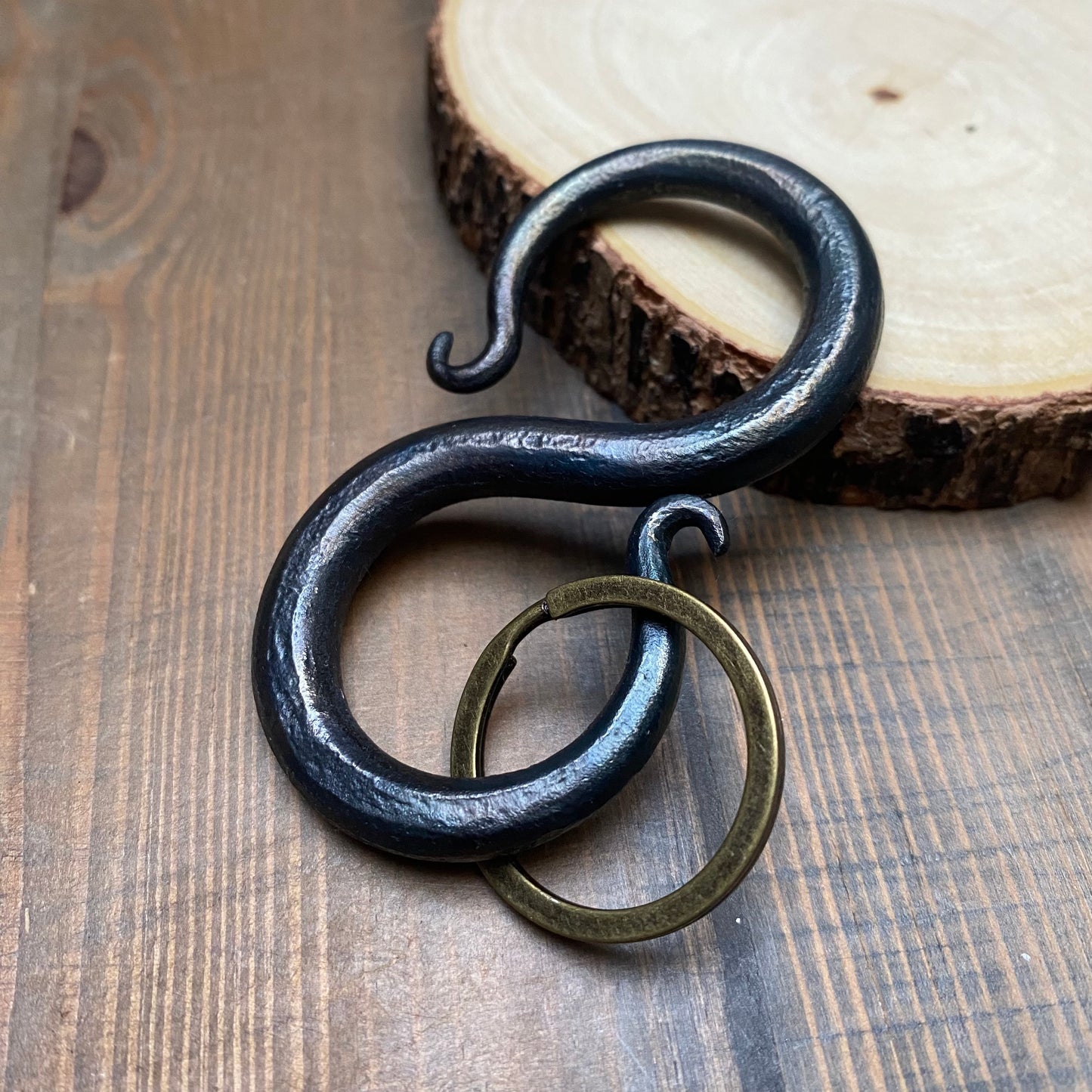 Iron Key Loop Keyring