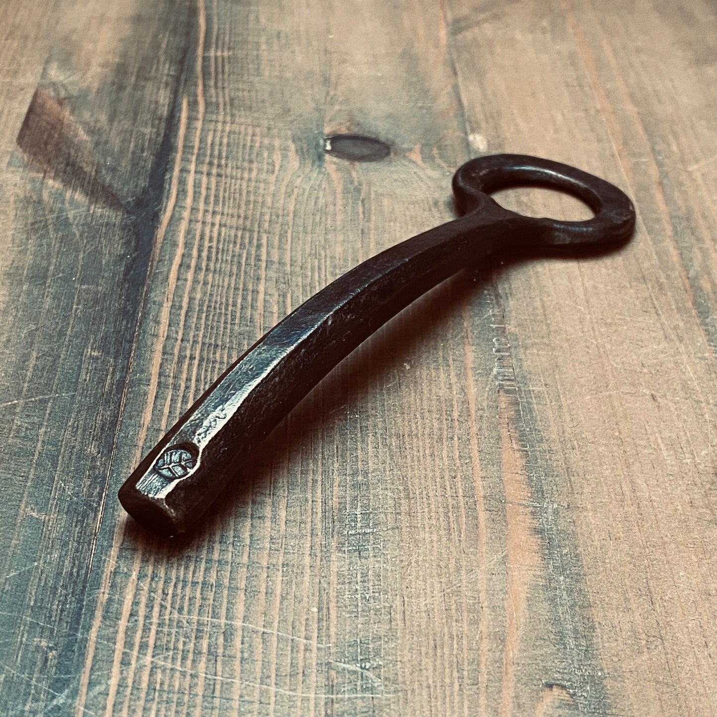 "Oak" - Hand Forged Iron Bottle Opener